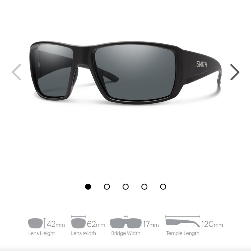 Smith | Men’s Smith Forge Matte Black Sunglasses NEW